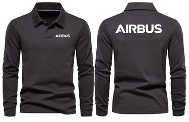 AIRBUS LONG SLEEVE POLO